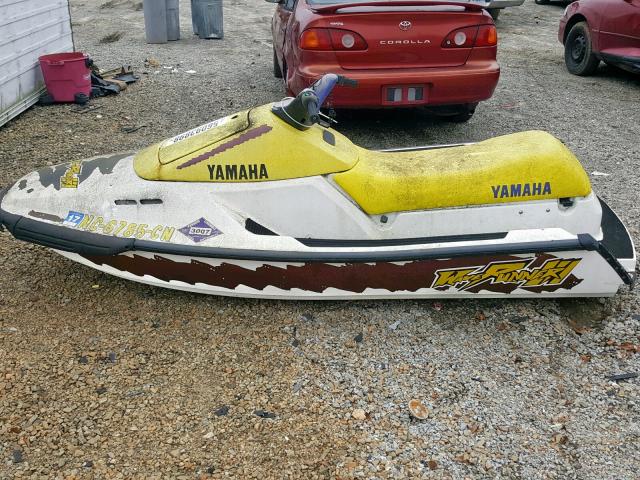 YAMA3460K495 - 1995 YAMAHA WAVERUNNER YELLOW photo 9