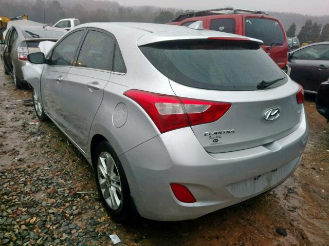 KMHD35LE3DU126585 - 2013 HYUNDAI ELANTRA GT SILVER photo 3