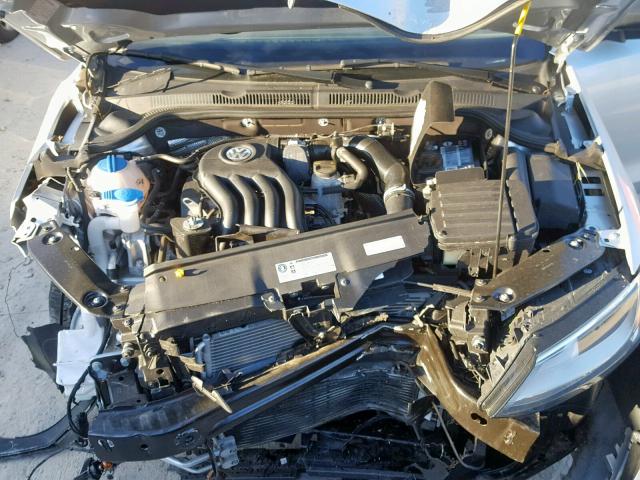 3VW1K7AJ1FM412056 - 2015 VOLKSWAGEN JETTA BASE Արծաթագույն լուսանկար 7