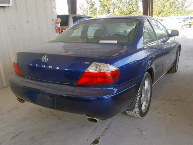 19UYA41613A011082 - 2003 ACURA 3.2CL TYPE BLUE photo 4