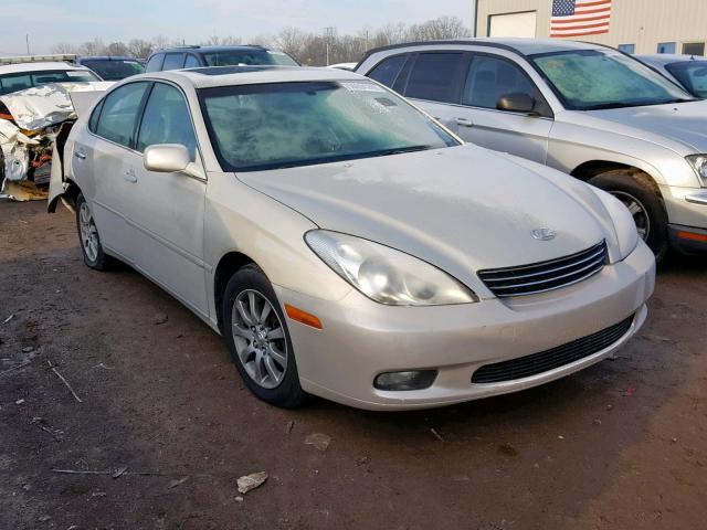 JTHBF30G925025294 - 2002 LEXUS ES 300 CREAM photo 1