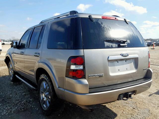 1FMEU75878UA40710 - 2008 FORD EXPLORER L SILVER photo 3