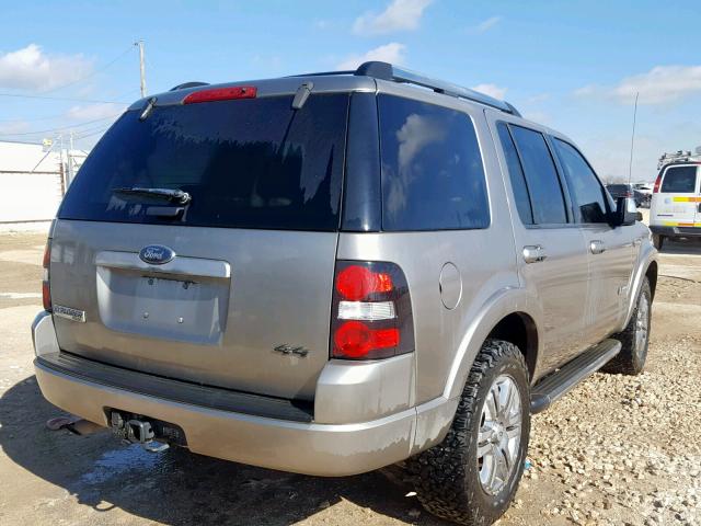 1FMEU75878UA40710 - 2008 FORD EXPLORER L SILVER photo 4