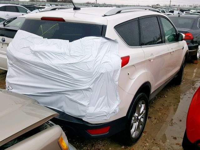 1FMCU9J95EUE12574 - 2014 FORD ESCAPE TIT WHITE photo 4