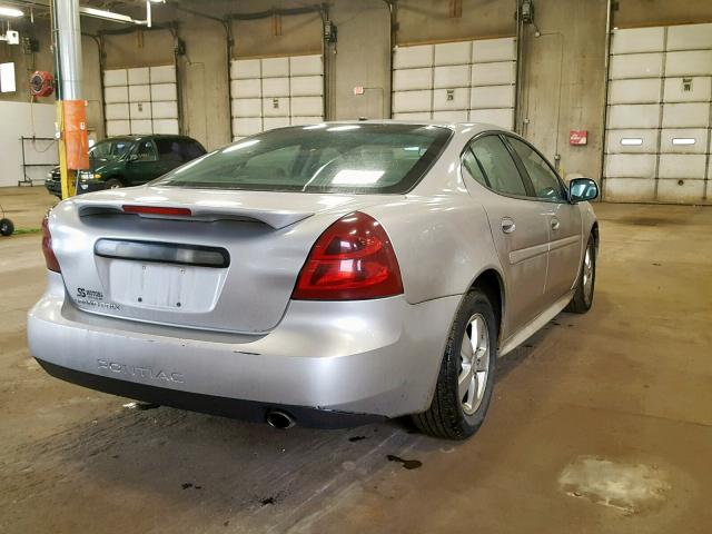 2G2WP552281127737 - 2008 PONTIAC GRAND PRIX ვერცხლისფერი ფოტო 4