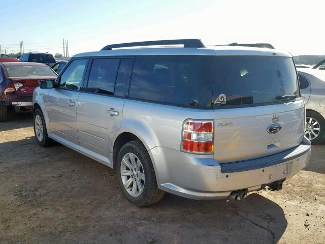 2FMGK5BC2ABA91118 - 2010 FORD FLEX SE GRAY photo 3