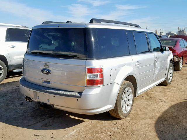 2FMGK5BC2ABA91118 - 2010 FORD FLEX SE GRAY photo 4