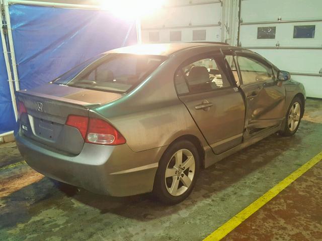 2HGFA16948H011465 - 2008 HONDA CIVIC EXL GRAY photo 3