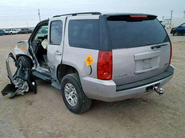 1GKFC13C77R321475 - 2007 GMC YUKON SILVER photo 3