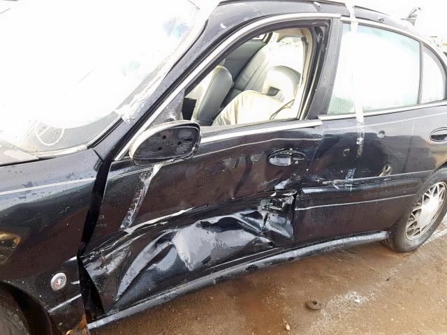 1G4HP54K01U145665 - 2001 BUICK LESABRE CU BLACK photo 10