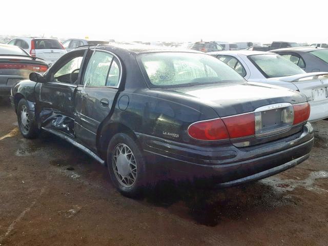 1G4HP54K01U145665 - 2001 BUICK LESABRE CU BLACK photo 3