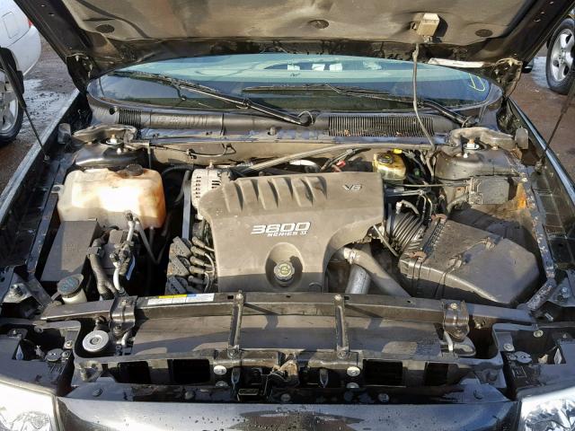 1G4HP54K01U145665 - 2001 BUICK LESABRE CU BLACK photo 7