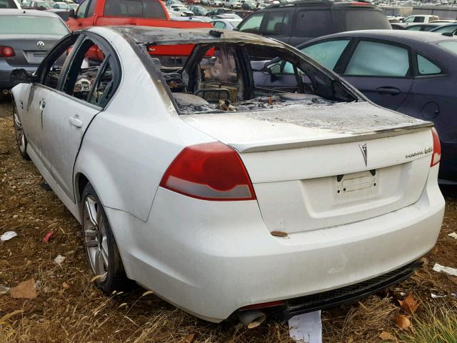 6G2ER57739L224538 - 2009 PONTIAC G8 WHITE photo 3