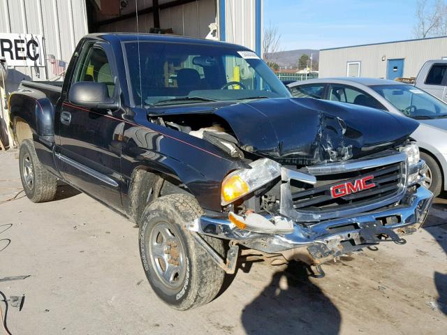 1GTEK14V93Z136834 - 2003 GMC NEW SIERRA BLACK photo 1