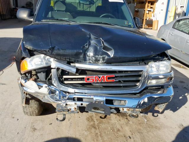 1GTEK14V93Z136834 - 2003 GMC NEW SIERRA BLACK photo 7