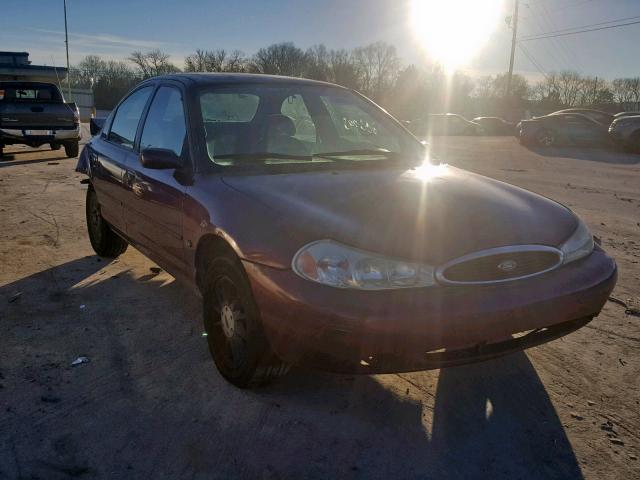 3FAFP6535XM110485 - 1999 FORD CONTOUR LX MAROON photo 1