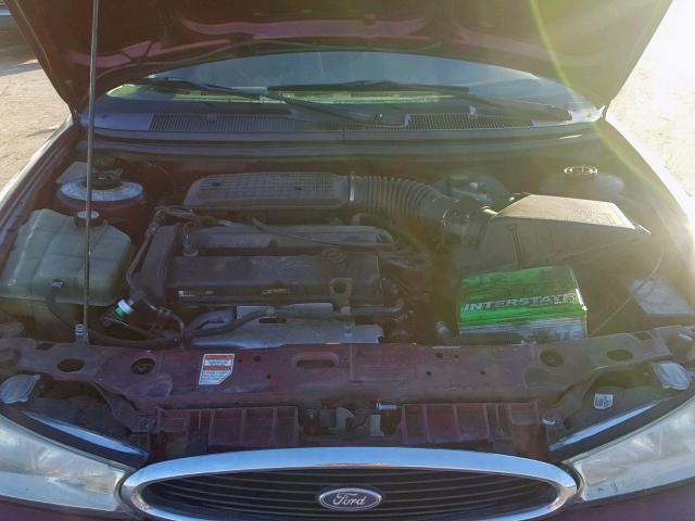 3FAFP6535XM110485 - 1999 FORD CONTOUR LX MAROON photo 7