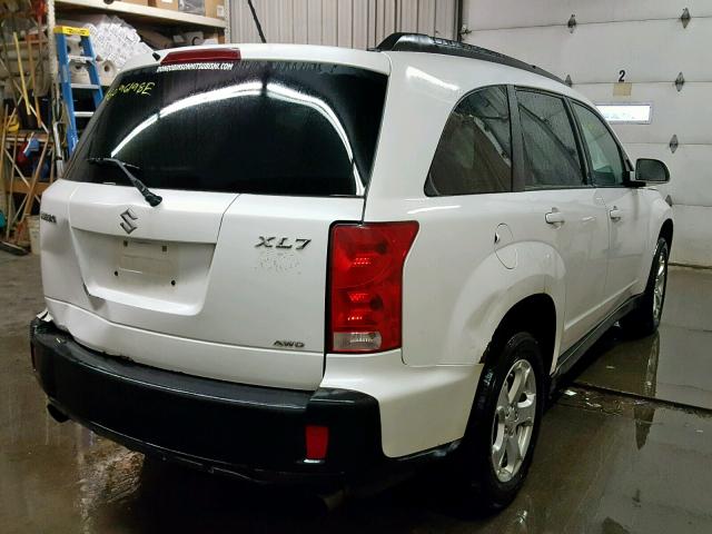 2S3DA417276129040 - 2007 SUZUKI XL7 LUXURY WHITE photo 4