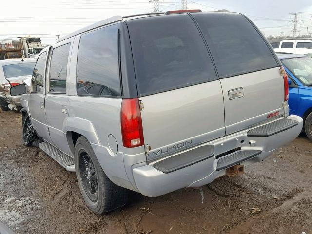 1GKEK13R4YR134909 - 2000 GMC YUKON DENA SILVER photo 3