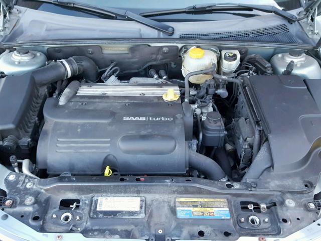 YS3FB49Y691003702 - 2009 SAAB 9-3 2.0T GREEN photo 7