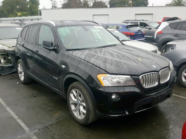 5UXWX9C52D0D02446 - 2013 BMW X3 XDRIVE2 BLACK photo 1