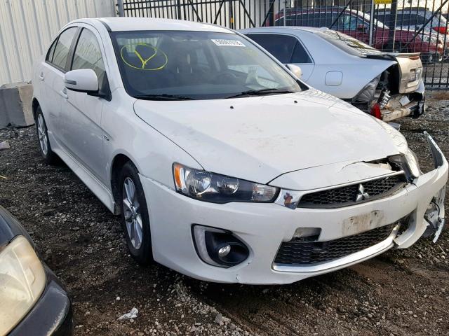 JA32U2FU4GU002144 - 2016 MITSUBISHI LANCER ES WHITE photo 1