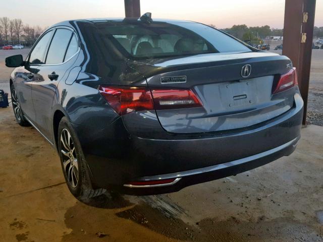 19UUB1F56GA002829 - 2016 ACURA TLX TECH CHARCOAL photo 3