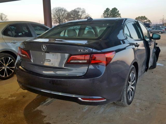 19UUB1F56GA002829 - 2016 ACURA TLX TECH CHARCOAL photo 4