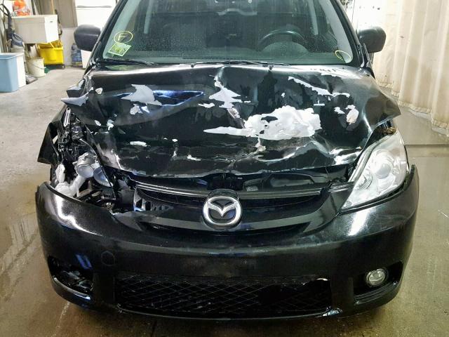 JM1CR293570151227 - 2007 MAZDA 5 BLACK photo 9