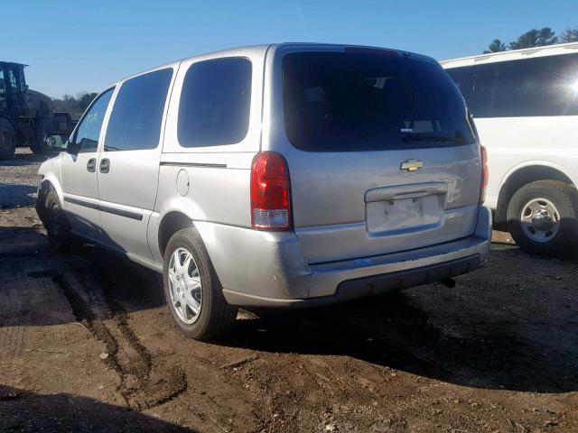 1GNDV23W78D155204 - 2008 CHEVROLET UPLANDER L Gümüş foto 3