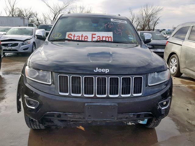 1C4RJFBG4EC356779 - 2014 JEEP GRAND CHER BLACK photo 9