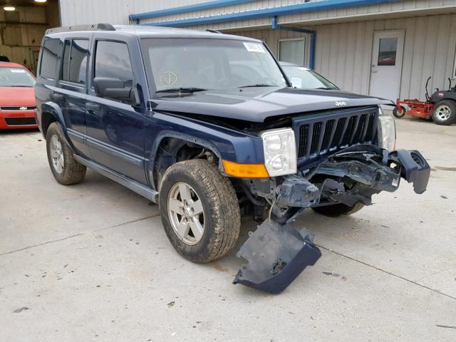 1J8HG48K16C257678 - 2006 JEEP COMMANDER BLUE photo 1