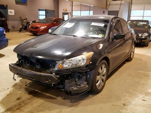 JHMCP26839C013756 - 2009 HONDA ACCORD EXL BLACK photo 2