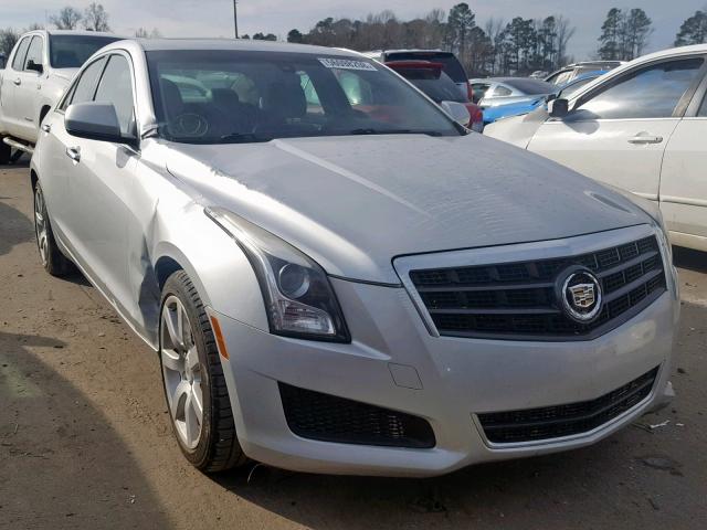 1G6AA5RA4D0178674 - 2013 CADILLAC ATS SILVER photo 1