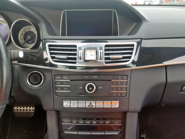 WDDHF5KBXGB301439 - 2016 MERCEDES-BENZ E 350 GRAY photo 9