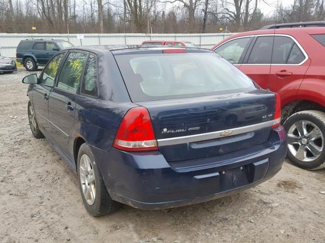 1G1ZT61806F285514 - 2006 CHEVROLET MALIBU MAX ლურჯი ფოტო 3