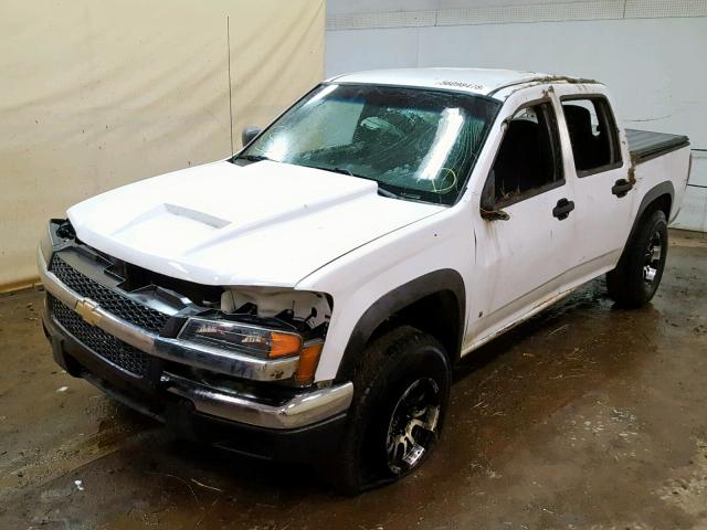 1GCDT136568314753 - 2006 CHEVROLET COLORADO WHITE photo 2