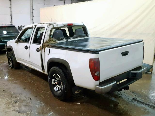 1GCDT136568314753 - 2006 CHEVROLET COLORADO WHITE photo 3