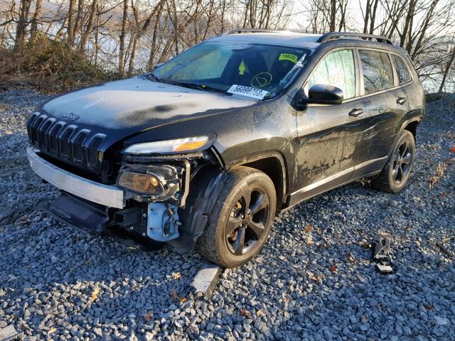 1C4PJMDB1GW361145 - 2016 JEEP CHEROKEE L BLACK photo 2