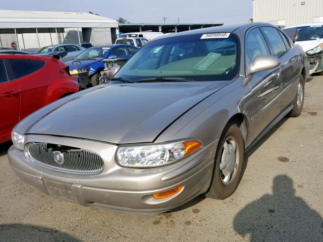 1G4HR54K5YU139722 - 2000 BUICK LESABRE LI TAN photo 2