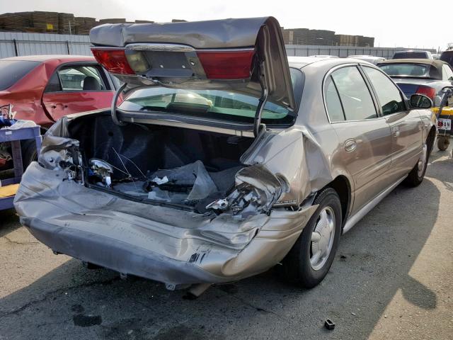 1G4HR54K5YU139722 - 2000 BUICK LESABRE LI TAN photo 4