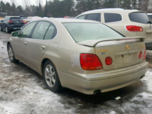 JT8BD69S210127756 - 2001 LEXUS GS 300 TAN photo 3