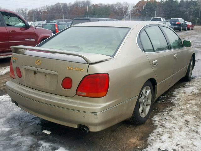 JT8BD69S210127756 - 2001 LEXUS GS 300 TAN photo 4