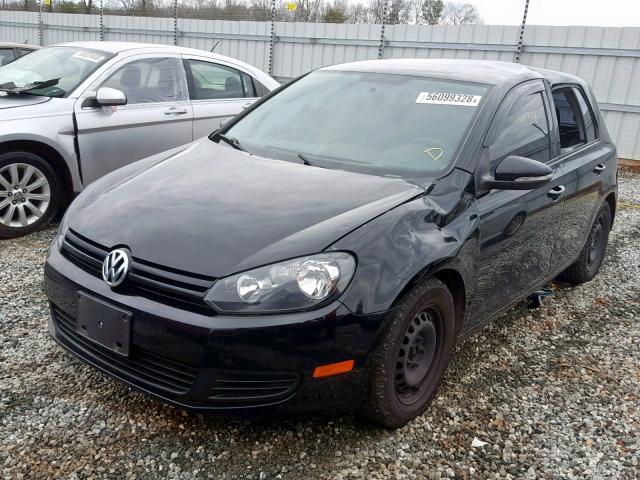 WVWDB7AJ4DW121824 - 2013 VOLKSWAGEN GOLF 黑色 照片 2