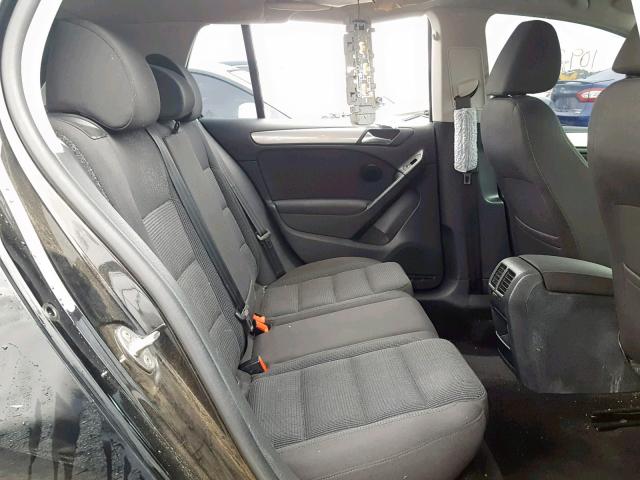 WVWDB7AJ4DW121824 - 2013 VOLKSWAGEN GOLF 黑色 照片 6