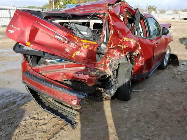 1C4NJDBBXFD396111 - 2015 JEEP COMPASS SP 红色 照片 4
