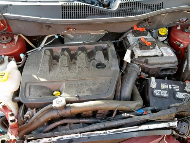 1C4NJDBBXFD396111 - 2015 JEEP COMPASS SP 红色 照片 7