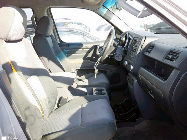 2HJYK16456H539355 - 2006 HONDA RIDGELINE SILVER photo 5