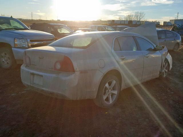 1G1ZC5EUXBF115415 - 2011 CHEVROLET MALIBU 1LT 银色 照片 4