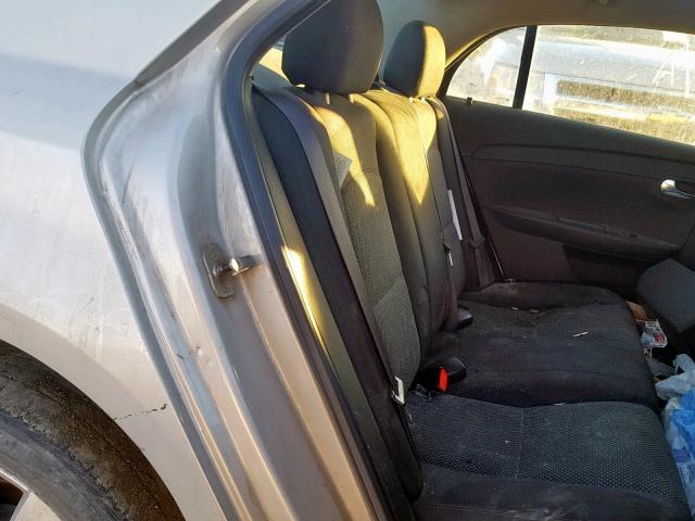 1G1ZC5EUXBF115415 - 2011 CHEVROLET MALIBU 1LT 银色 照片 6